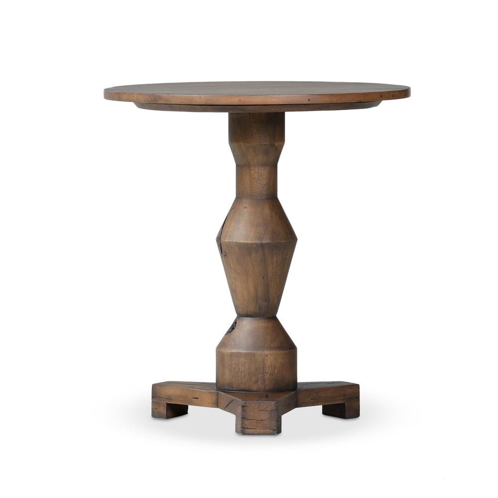 Four Hands - Harmon - Rivi End Table - Aged Belgium Bleach - 241391-001 veiw 3