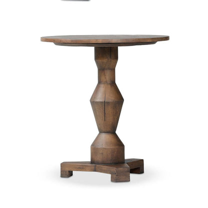 Four Hands - Harmon - Rivi End Table - Aged Belgium Bleach - 241391-001 veiw 4