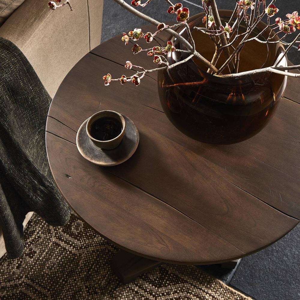 Four Hands - Harmon - Rivi End Table - Aged Belgium Bleach - 241391-001 veiw 10