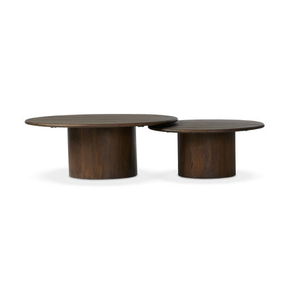 Four Hands - Harmon - Stuart Nesting Coffee Table Set - Aged Belgium Bleach - 246354-001 veiw 2