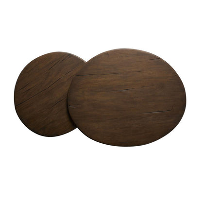 Four Hands - Harmon - Stuart Nesting Coffee Table Set - Aged Belgium Bleach - 246354-001 veiw 5