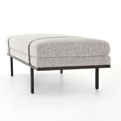 Four Hands - Harris Accent Bench - Knoll Domino - 108840-004 veiw 2