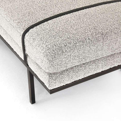 Four Hands - Harris Accent Bench - Knoll Domino - 108840-004 veiw 6