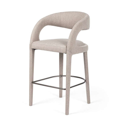 Four Hands - Hawkins Bar Stool - Savile Flannel - 230067-009 veiw 1
