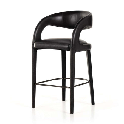 Four Hands - Hawkins Bar Stool - Sonoma Black - 230067-010 veiw 1