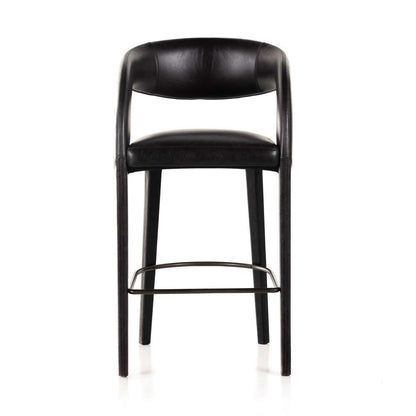 Four Hands - Hawkins Bar Stool - Sonoma Black - 230067-010 veiw 2