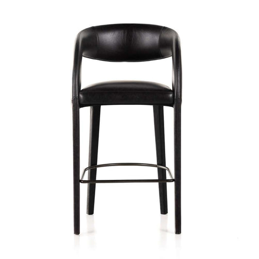 Four Hands - Hawkins Bar Stool - Sonoma Black - 230067-010 veiw 2