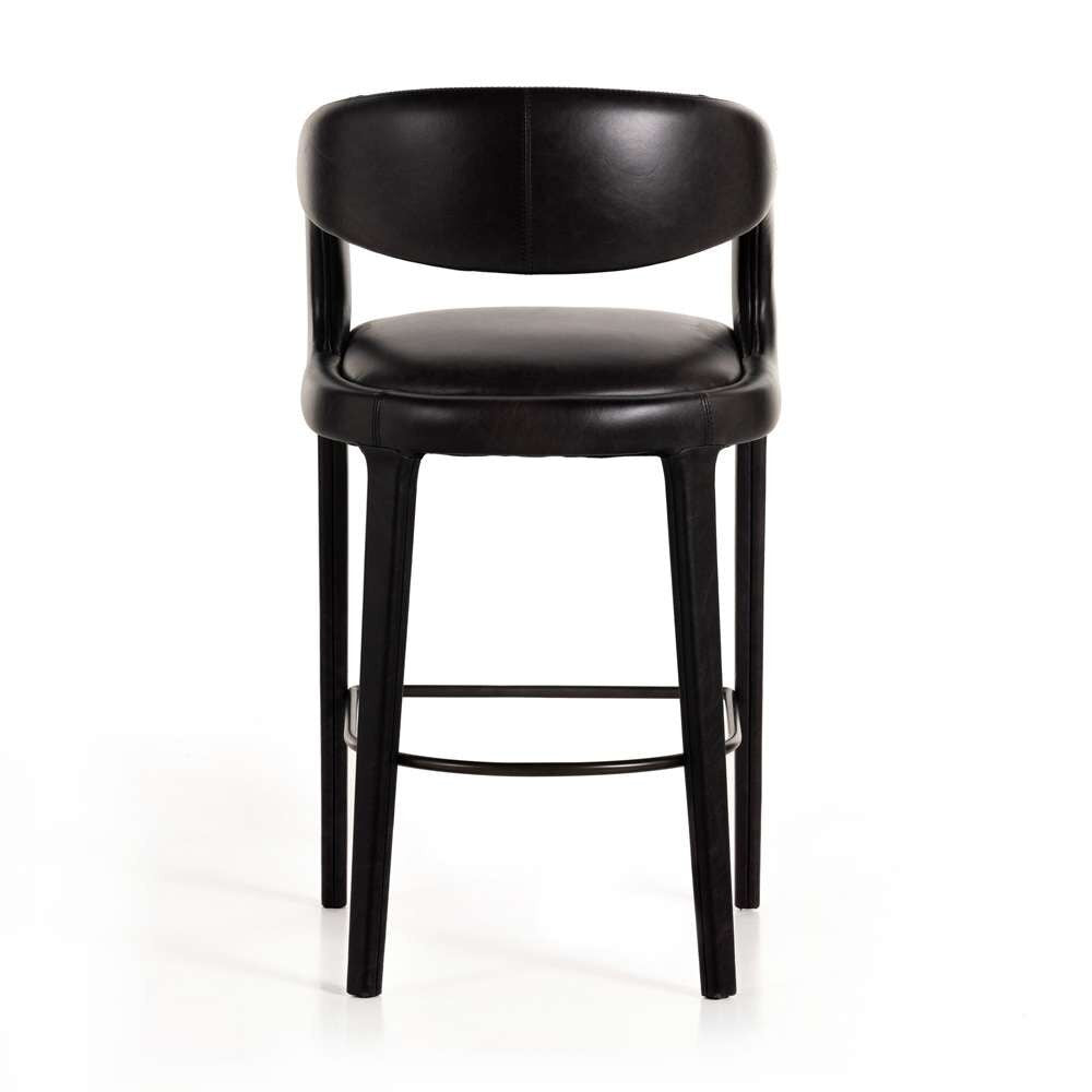 Four Hands - Hawkins Bar Stool - Sonoma Black - 230067-010 veiw 3