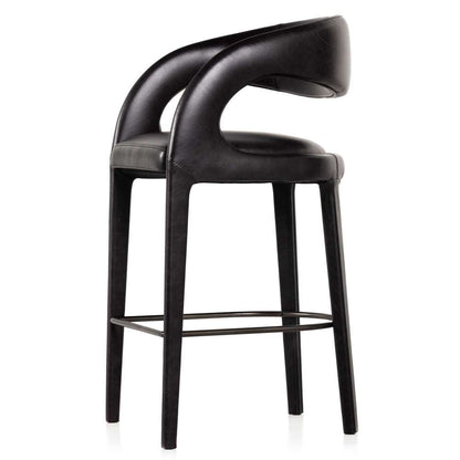 Four Hands - Hawkins Bar Stool - Sonoma Black - 230067-010 veiw 10