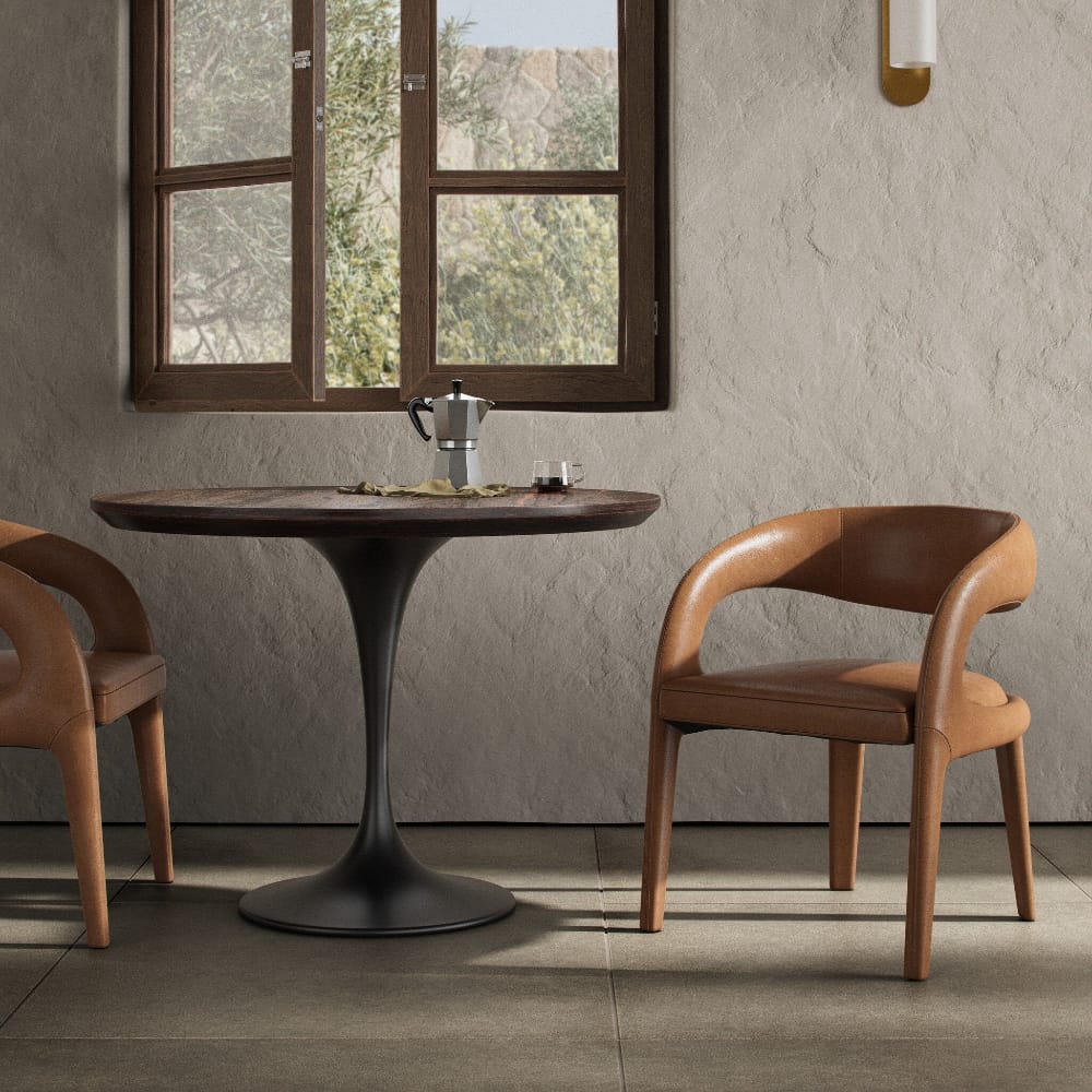 Four Hands - Hawkins Dining Chair - Butterscotch - 223320-001 veiw 9