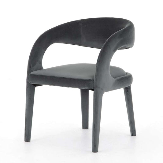 Four Hands - Hawkins Dining Chair - Charcoal Velvet - 223320-002 veiw 1