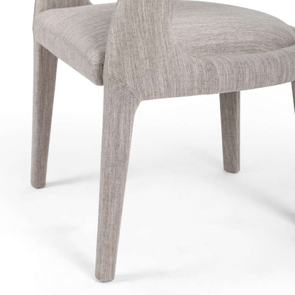 Four Hands - Hawkins Dining Chair - Savile Flannel - 223320-003 veiw 5