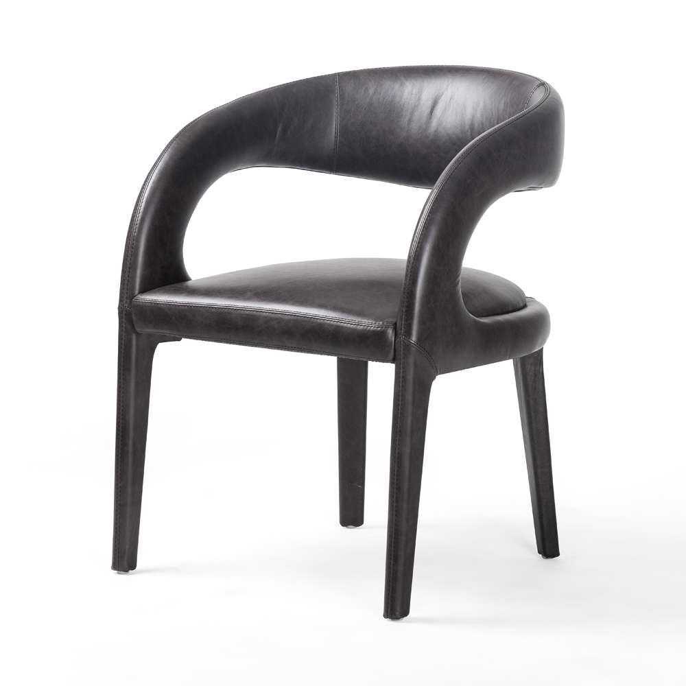 Four Hands - Hawkins Dining Chair - Sonoma Black - 223320-004 veiw 1