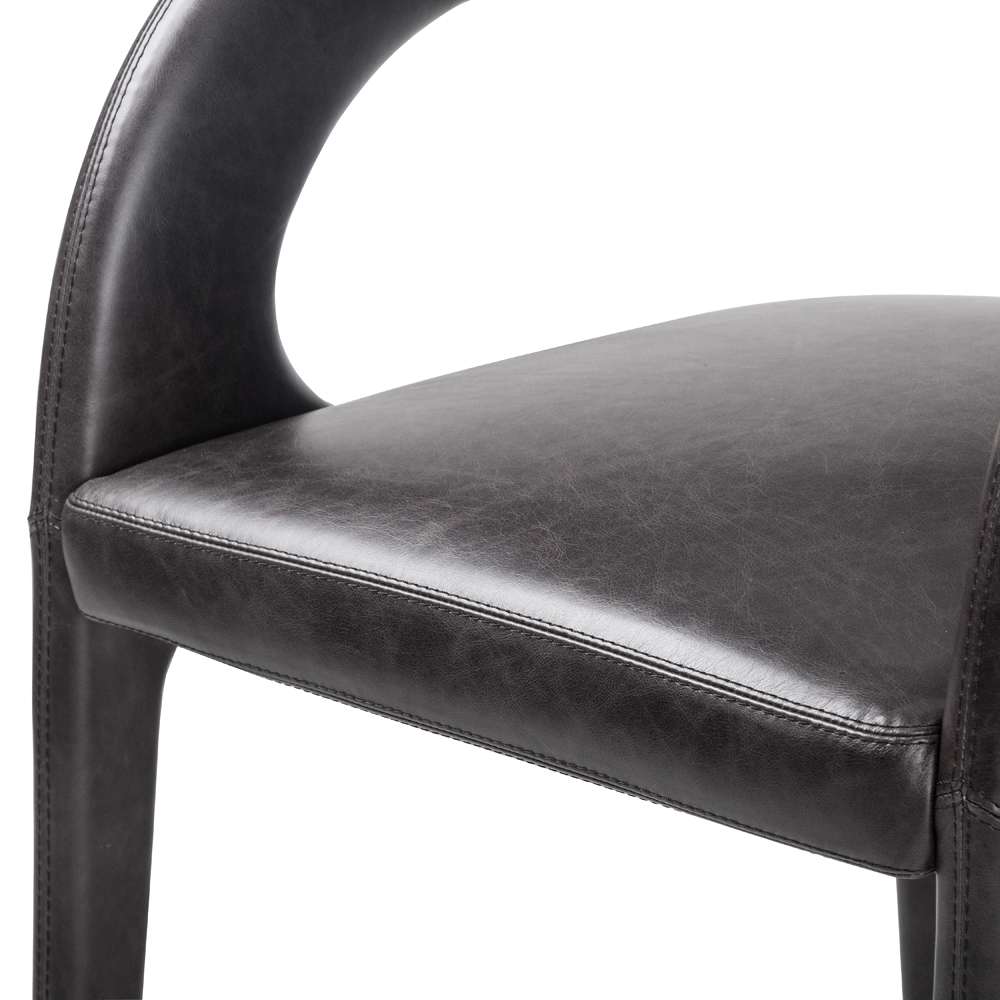 Four Hands - Hawkins Dining Chair - Sonoma Black - 223320-004 veiw 4