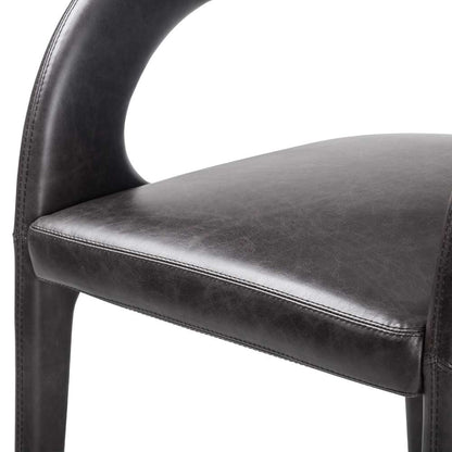 Four Hands - Hawkins Dining Chair - Sonoma Black - 223320-004 veiw 4