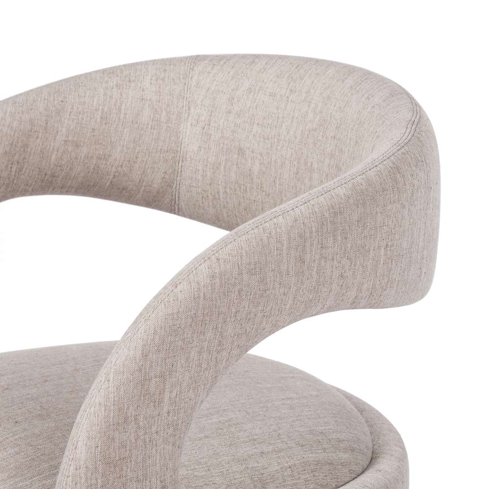 Four Hands - Hawkins Stool - Savile Flannel - Counter - 230067-015 veiw 3