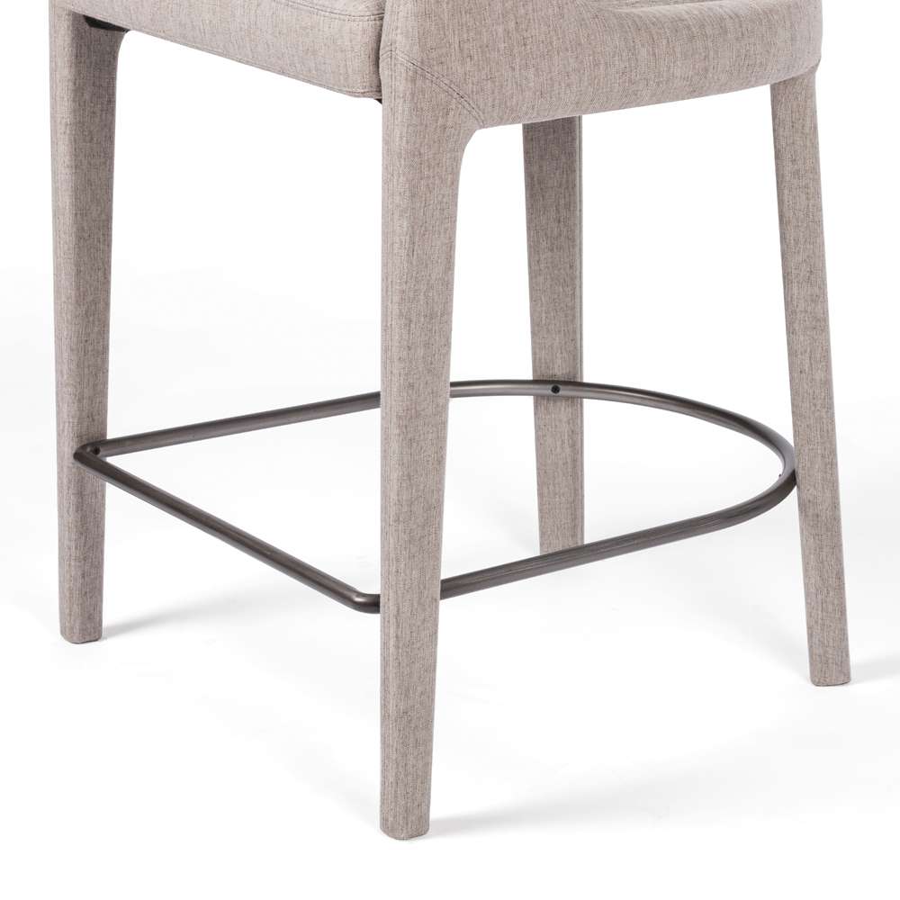 Four Hands - Hawkins Stool - Savile Flannel - Counter - 230067-015 veiw 5