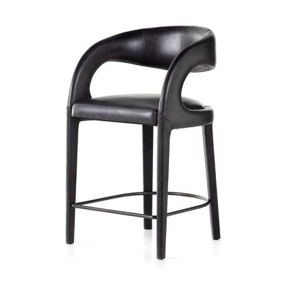Four Hands - Hawkins Stool - Sonoma Black - Counter - 230067-016 veiw 1