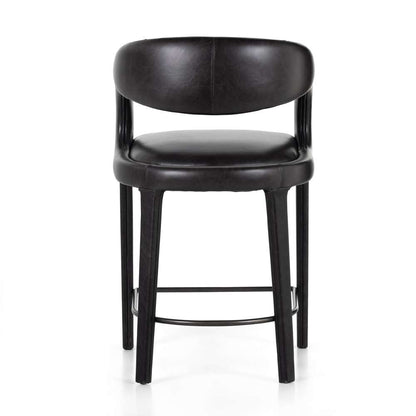 Four Hands - Hawkins Stool - Sonoma Black - Counter - 230067-016 veiw 2