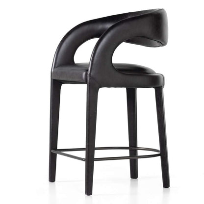 Four Hands - Hawkins Stool - Sonoma Black - Counter - 230067-016 veiw 3