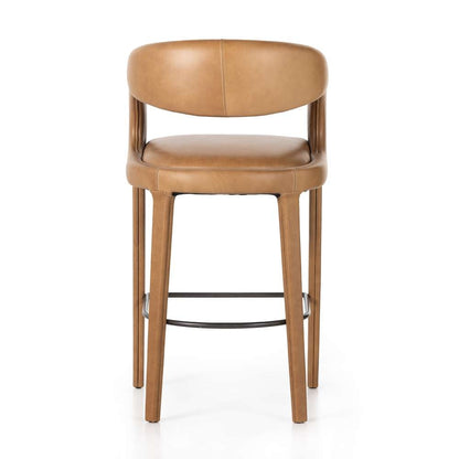 Four Hands - Hawkins Stool - Sonoma Butterscotch - Bar - 230067-011 veiw 2