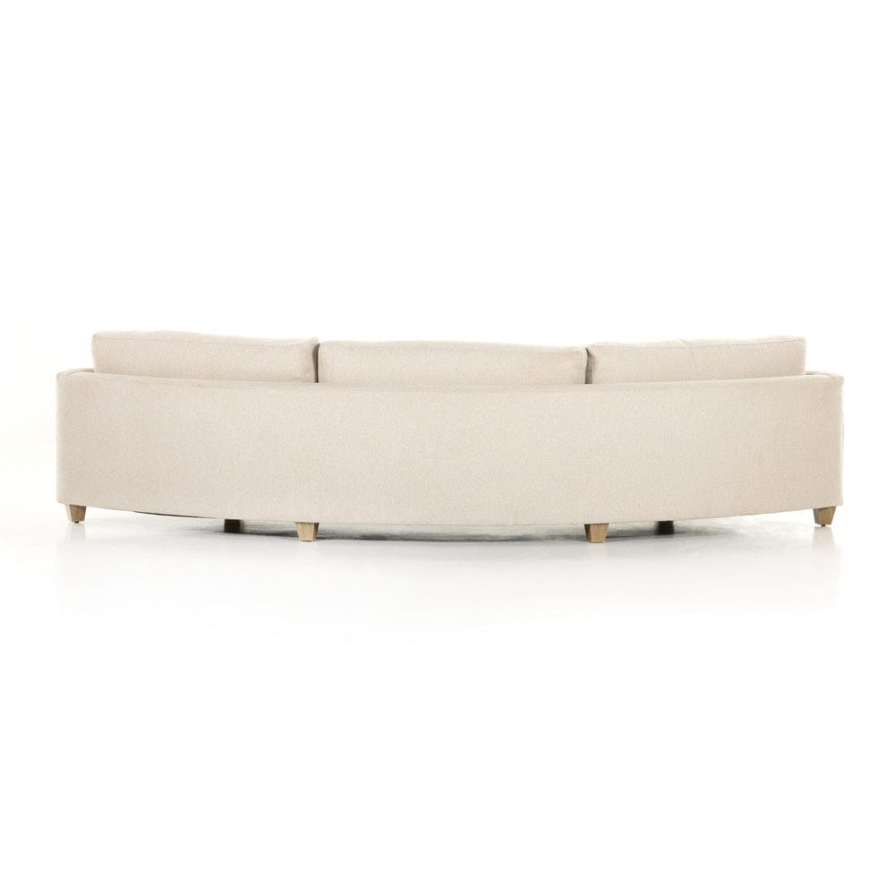 Four Hands - Heidi Sofa-130" - Tacoma Ivory - 227523-001 view 5