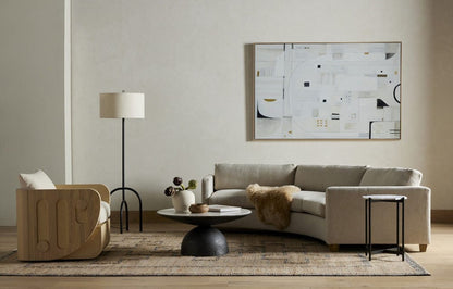 Four Hands - Heidi Sofa-130" - Tacoma Ivory - 227523-001 view 11