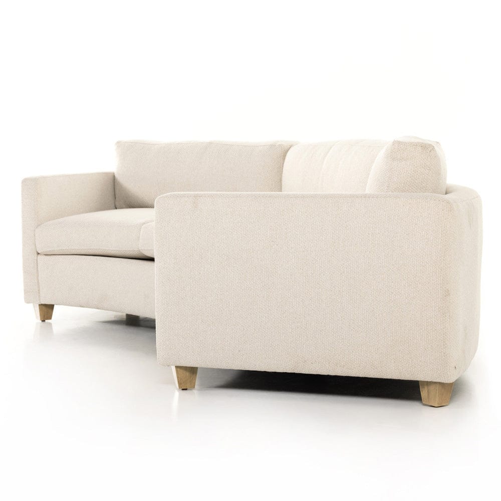 Four Hands - Heidi Sofa-130" - Tacoma Ivory - 227523-001 view 12