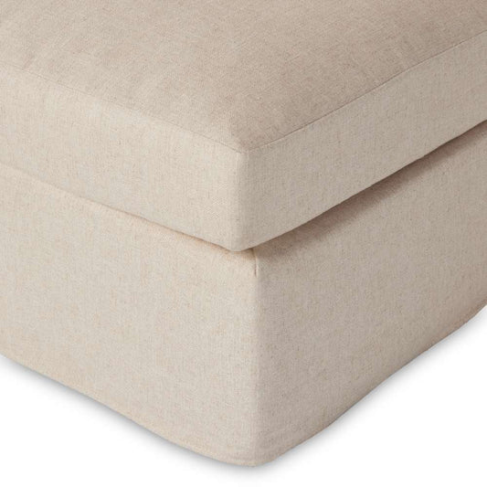 Four Hands - Helm - Delray Slipcover Armless Pc-Evr Otml - 237978-001 veiw 2