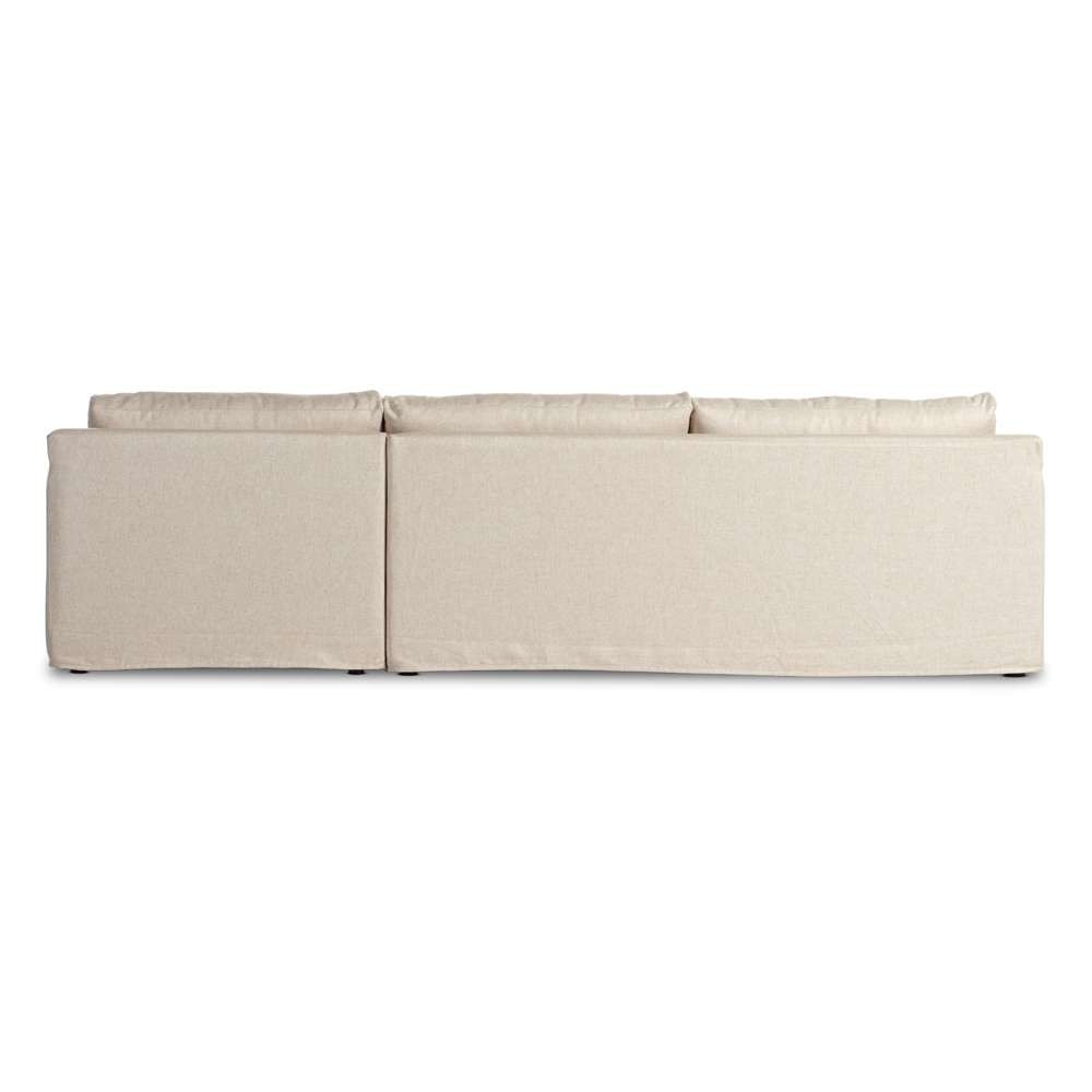 Four Hands - Helm - Hampton 2pc Slipcover Sec W/Raf Chs-Otml - 238941-001 veiw 5