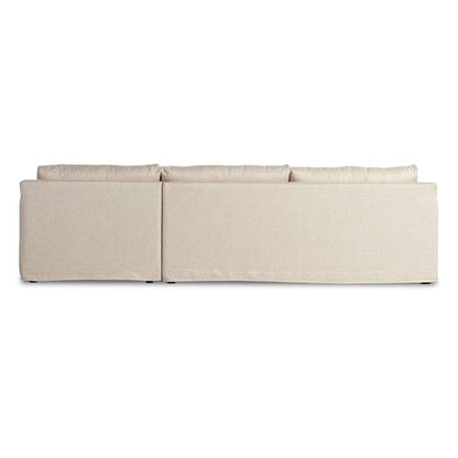 Four Hands - Helm - Hampton 2pc Slipcover Sec W/Raf Chs-Otml - 238941-001 veiw 5