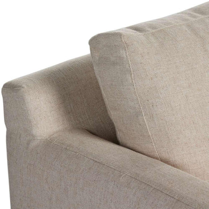 Four Hands - Helm - Hampton 2pc Slipcover Sec W/Raf Chs-Otml - 238941-001 veiw 6
