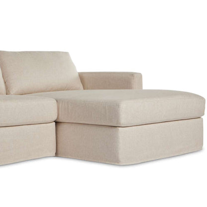Four Hands - Helm - Hampton 2pc Slipcover Sec W/Raf Chs-Otml - 238941-001 veiw 10