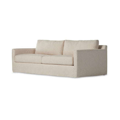 Four Hands - Helm - Hampton Slipcover Sofa-93in-Evere Oatmeal - 237993-001 veiw 1