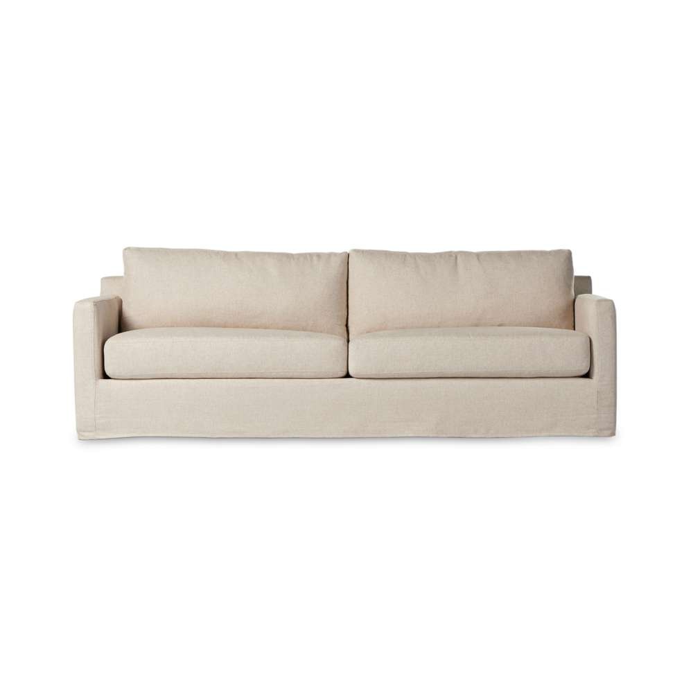 Four Hands - Helm - Hampton Slipcover Sofa-93in-Evere Oatmeal - 237993-001 veiw 4