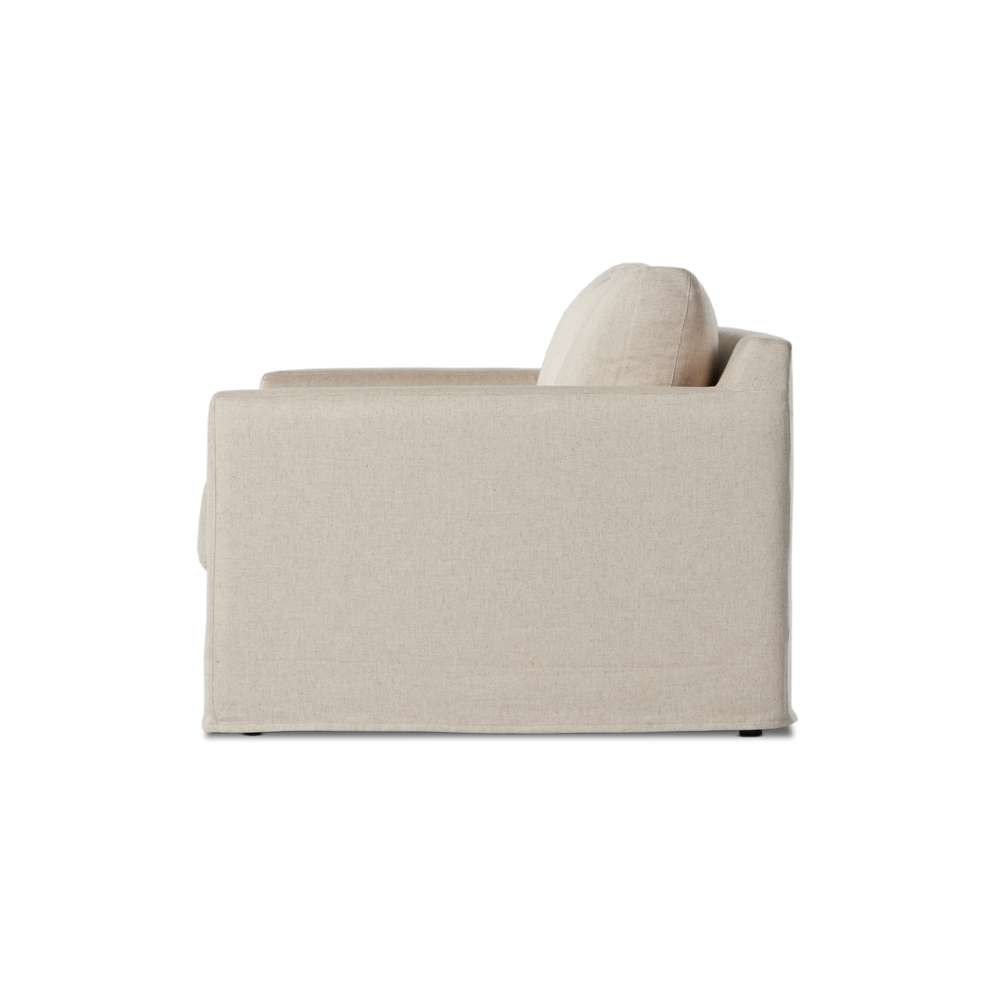 Four Hands - Helm - Hampton Slipcover Sofa-93in-Evere Oatmeal - 237993-001 veiw 5