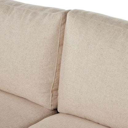 Four Hands - Helm - Hampton Slipcover Sofa-93in-Evere Oatmeal - 237993-001 veiw 9