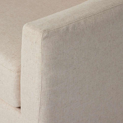 Four Hands - Helm - Hampton Slipcover Swivel Chr-Evere Otml - 237989-001 veiw 3