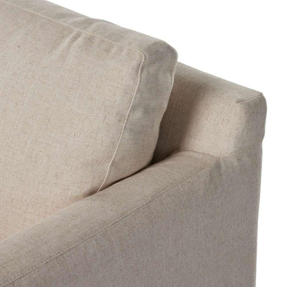 Four Hands - Helm - Hampton Slipcover Swivel Chr-Evere Otml - 237989-001 veiw 8