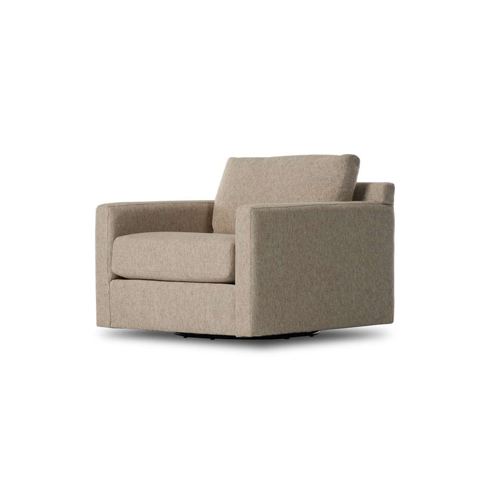 Four Hands - Helm - Hampton Swivel Chair-Delta Sand - 237988-001 veiw 1