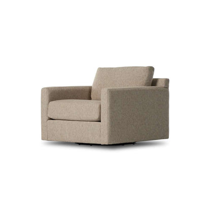 Four Hands - Helm - Hampton Swivel Chair-Delta Sand - 237988-001 veiw 1