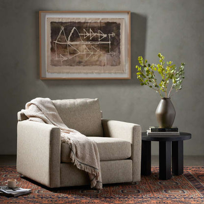Four Hands - Helm - Hampton Swivel Chair-Delta Sand - 237988-001 veiw 2