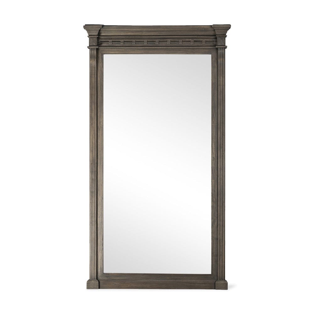 Four Hands - Hemlock Floor Mirror - Weathered Elm - 246752-003 view 1