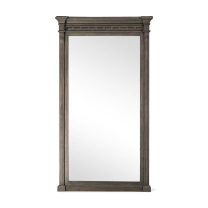 Four Hands - Hemlock Floor Mirror - Weathered Elm - 246752-003 view 1