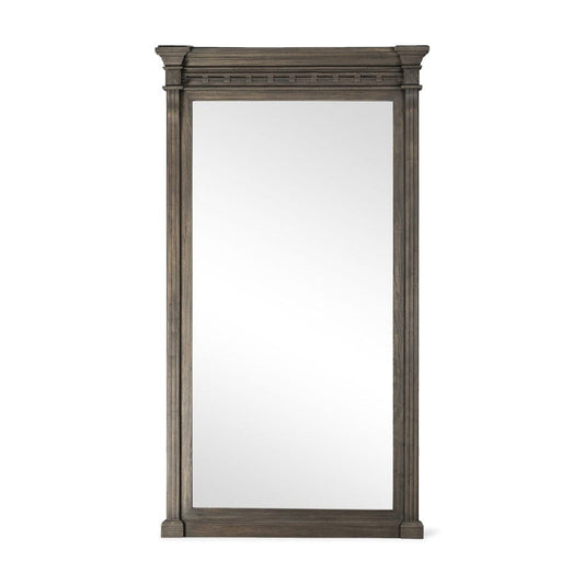 Four Hands - Hemlock Floor Mirror - Weathered Elm - 246752-003 view 1