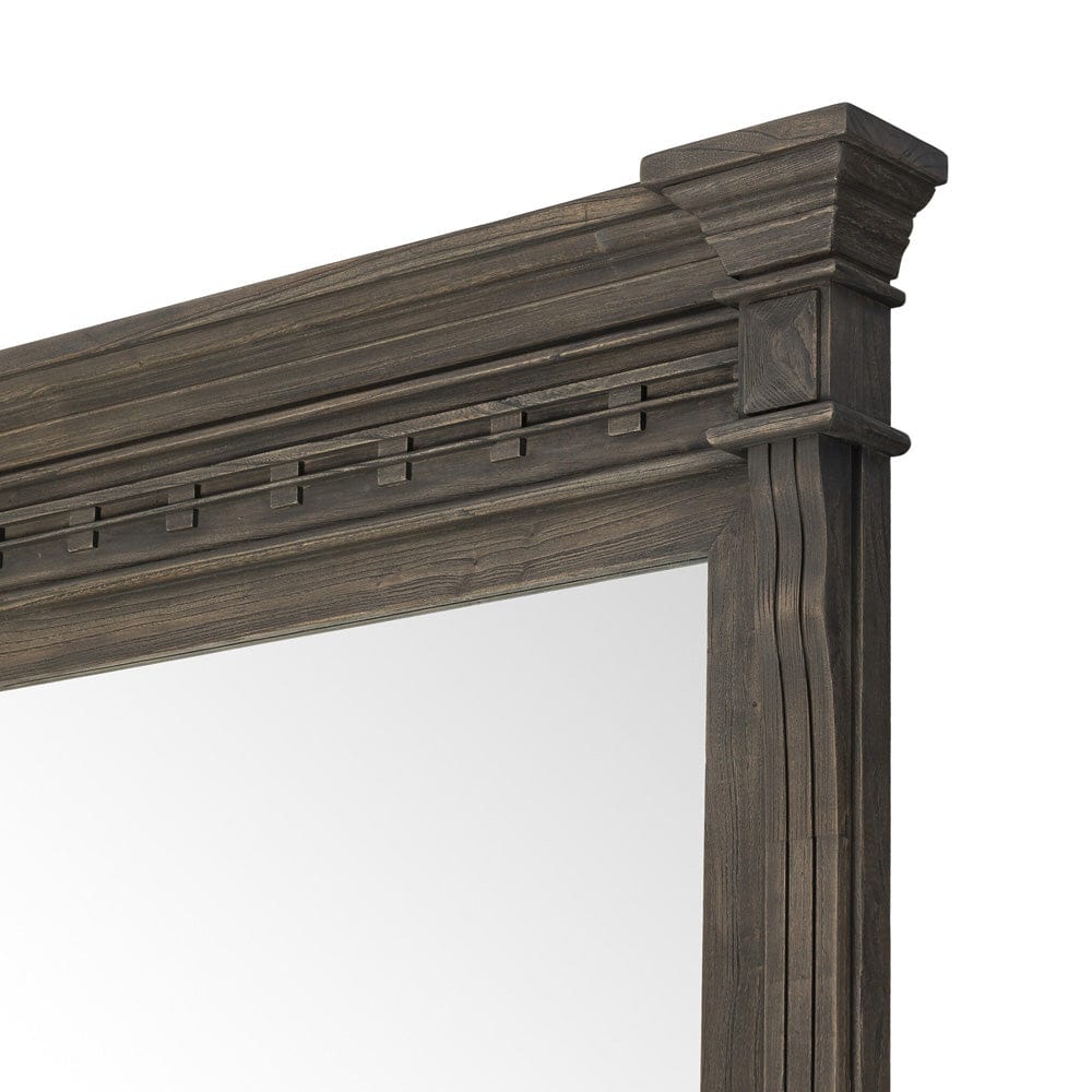 Four Hands - Hemlock Floor Mirror - Weathered Elm - 246752-003 view 5