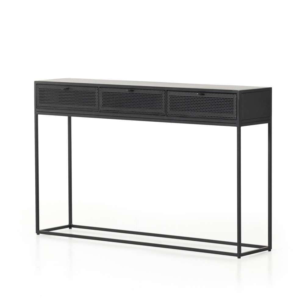 Four Hands - Hendrick Console Table - Black - 102108-002 veiw 1