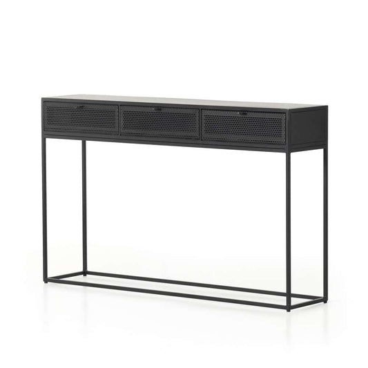 Four Hands - Hendrick Console Table - Black - 102108-002 veiw 1