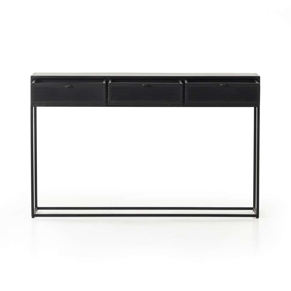 Four Hands - Hendrick Console Table - Black - 102108-002 veiw 6