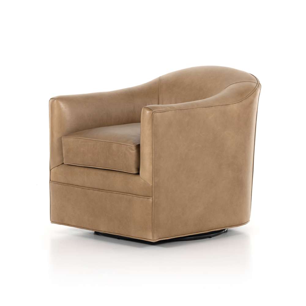 Four Hands - Highland - Quinton Swivel Chair-Ontario Taupe - 234930-002 veiw 1